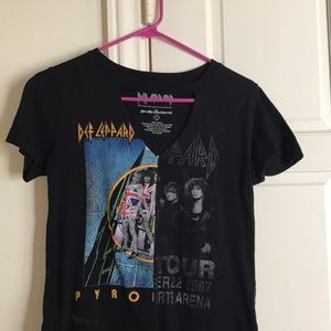 Band Tee Cut Out